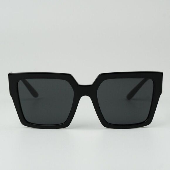 SALE! NEW D&G DG4446B 501/87  Black Silver Dark Gray Square Women Sunglasses main image 6